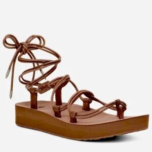 Teva Brown Strappy Sandals